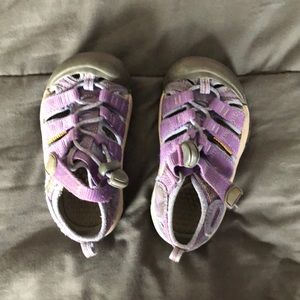 Purple Keen sandals